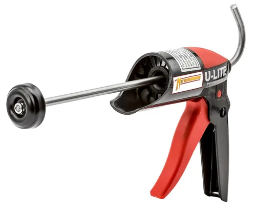 Newborn U-Lite. Pistola para calafateo antigoteo, sin montura. Cartucho de 1/10 galones, 10: 1 Relación de impulso.