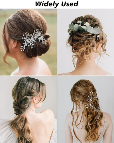 Miniatura 5 de Horquillas para el cabello en forma de U, 360 horquillas para moños, 2.36 pulgadas de alta calidad para mujeres, horquillas de sujeción segura