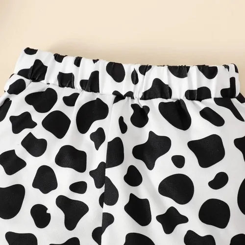 Miniatura 7 de Traje de primer cumpleaños para niño, traje de primer cumpleaños para bebé niño, disfraz de vaca sagrada con texto en inglés "I'm One
