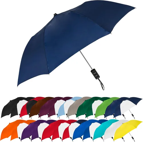 Miniatura 59 de STROMBERGBRAND UMBRELLAS The Spectrum Popular Style - Paraguas de viaje compacto de 42 pulgadas para lluvia, viento y sol, resistente y ligero