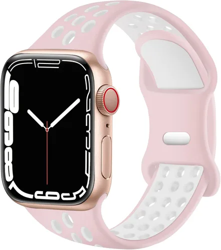 Miniatura 25 de Correas deportivas compatibles con correas de Apple Watch de 1.496 in 1.575 in 1.614 in 1.654 in 1.732 in 1.772 in 1.811 in 1.929 in, correa