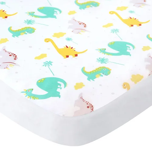 Miniatura 4 de Pack and Play Sheets - Juego de 2 sábanas para cuna, sábana bajera elástica compatible con Graco Pack n Play, material suave y transpirable