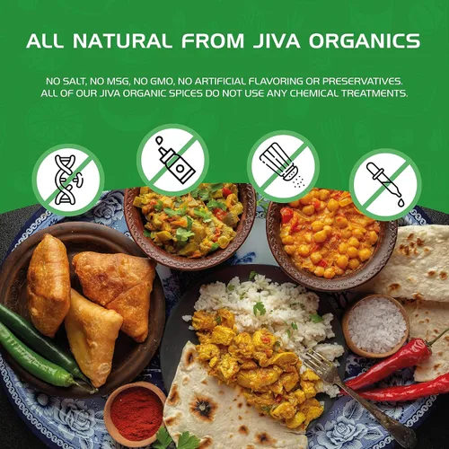 Miniatura 9 de Aceite de mostaza orgánico Jiva Organics 1 litro (33.8 onzas) - Sin GMO, Premium, prensado en frío