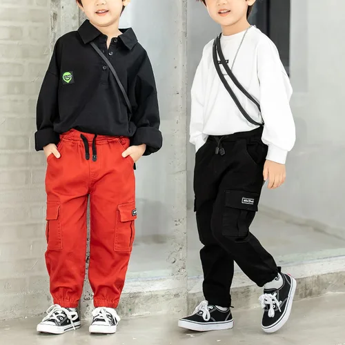 Miniatura 4 de MINI PANDA Pantalones para niños pequeños, paquete de 2 pantalones de meter
