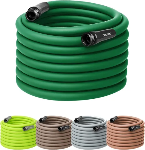 Miniatura 39 de Flexzilla - Manguera de jardín de uso general de 5/8 pulgadas x 15 pies, manguera de agua ligera para todo tipo de clima, resistente y flexible