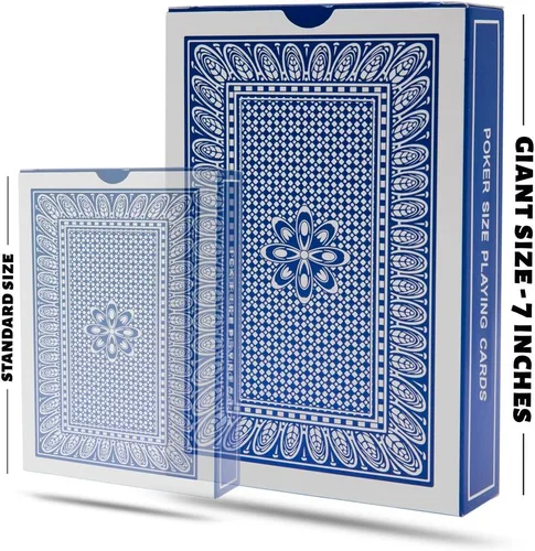 Miniatura 2 de Magic Makers Cubierta invisible gigante Jumbo Invisible Deck