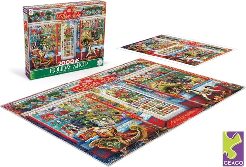 Miniatura 4 de Ceaco - Holiday - Holiday Shop - Rompecabezas de 2000 piezas