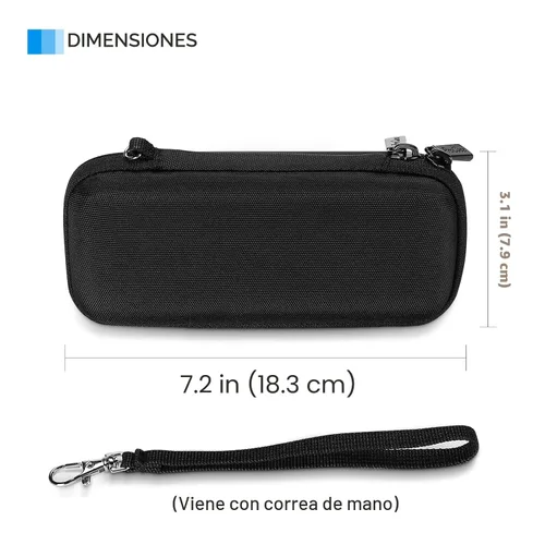 Miniatura 2 de ProCase Estuche rígido para recortadora y afeitadora eléctrica, organizador de viaje bolsa de transporte para QP2520 QP2530 QP2620 QP2630 - Negro