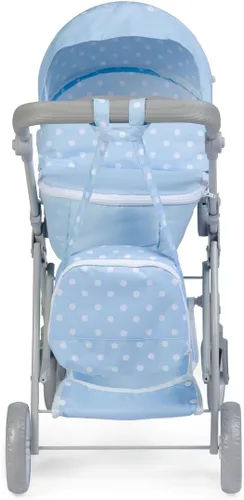 Miniatura 11 de JC Toys - Berenguer Boutique Cochecito deportivo plegable de lujo Colección Blue Royal para muñecas de hasta 20 pulgadas A partir de 3 años