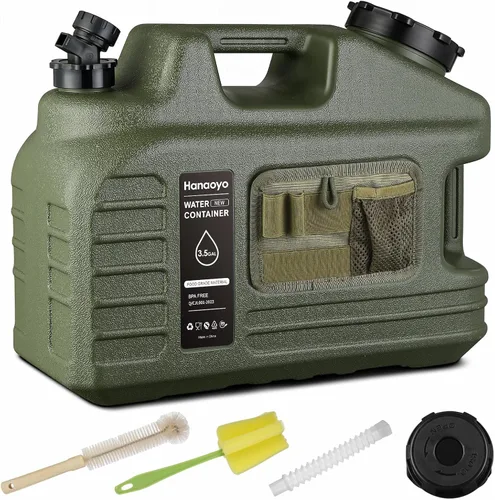Miniatura 9 de Hanaoyo Camping Water Jug with Spigot, Water Container BPA Free Water Storage with Tool Bag, Portable Water Tank Emergency Water Storage for Hiking