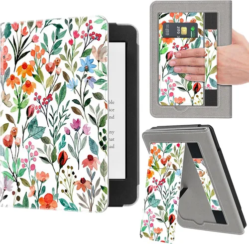 Miniatura 17 de VORI Funda con soporte para Kindle Paperwhite de 7"/6.8" (12ª/11ª generación-2024/2021) y Kindle colorsoft Signature Edition, funda protectora