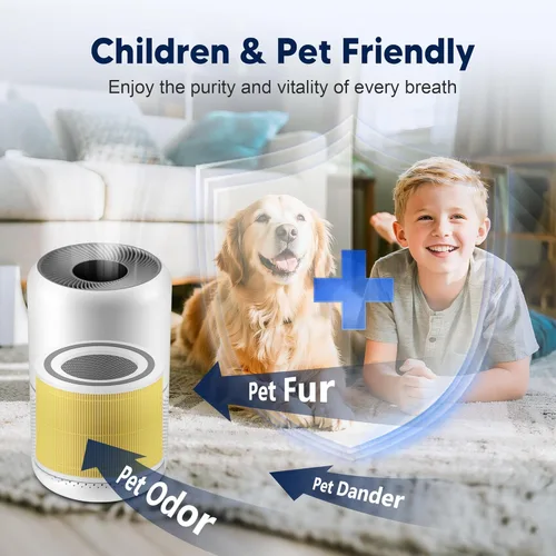 Miniatura 6 de Filtro de repuesto Core 300 para cuidado de mascotas LEVOIT Core 300 Core 300-P Core 300S Vortex Air Purifier, carbón activado de alta eficiencia