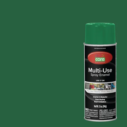 Miniatura 44 de Pintura en aerosol, 12 onzas, paquete de 6 (mezcla de colores cálidos: blanco brillante, rojo rubí, naranja, amarillo, marrón, negro brillante)