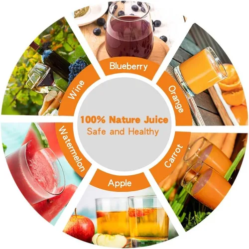 Miniatura 3 de Prensa de vino de frutas de 1.6 galones con 2 bolsas de filtro, trituradora de manzanas, uvas y bayas 100% natural, máquina manual para hacer jugos