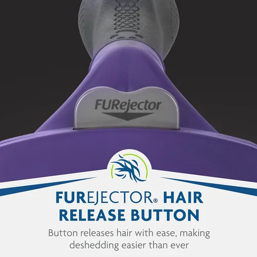 Miniatura 7 de Herramienta FURminator® para eliminar el pelo suelto para gatos medianos/grandes, pelo largo, elimina el pelo suelto de la muda