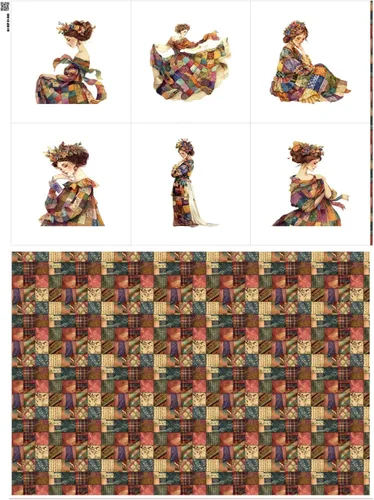 Miniatura 168 de Paquete de tela de algodón de color sólido, 50 cuadrados precortados (8 x 8 x 8 pulgadas), 100% algodón, 120 GSM, fabricado en Türkiye