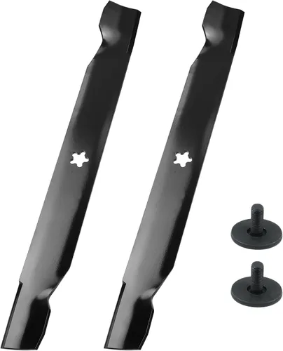 Miniatura 19 de Paquete de 2 cuchillas para cortacésped 108-9764-03 Toro de 22 pulgadas que sustituyen a la cuchilla Toro 131-4547-03, 131-4546-03,104-8697-03