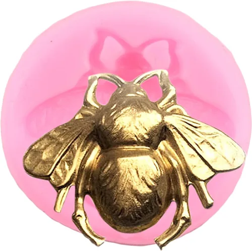 Miniatura 8 de ZiXiang Bumble Bee - Moldes de silicona para fondant para cupcakes, decoración de pasteles, caramelo, polimérico, arcilla, pasta de goma de mascar