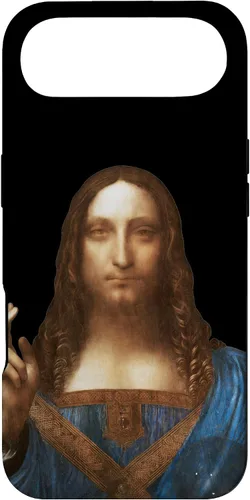 Miniatura 26 de Funda para iPhone 12 Pro Max Leonardo da Vinci - Salvator Mundi (salvador del mundo)
