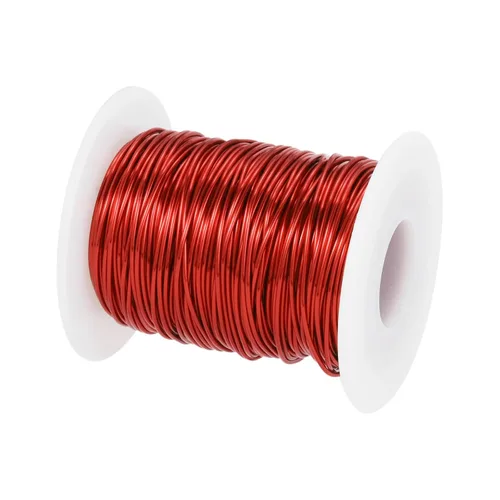 Miniatura 56 de MECCANIXITY - Alambre magnético de calibre 46 AWG - 0.04mm Hilo de cobre esmaltado - Bobina de alambre magnético de 14669 pies (4471m) - 50g Grado F