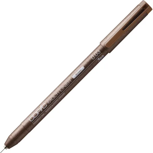 Miniatura 2 de Copic Marcador Multiliner Ink Pen.0.118 in, Marrón (CMLBR-003)
