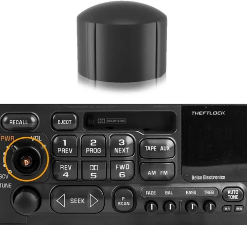 Miniatura 6 de RDBS Kit de 2 perillas de control de volumen de radio estéreo de repuesto OEM para GMC Cadillac Chevrolet