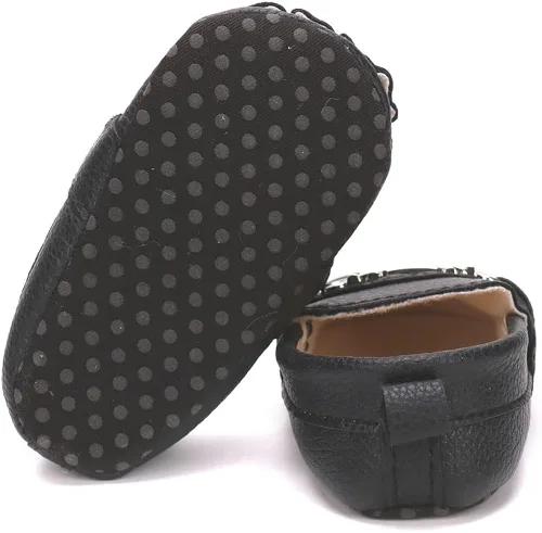Miniatura 6 de LONSOEN Mocasines para bebés y niñas y niños mocasines para cuna Mocasín