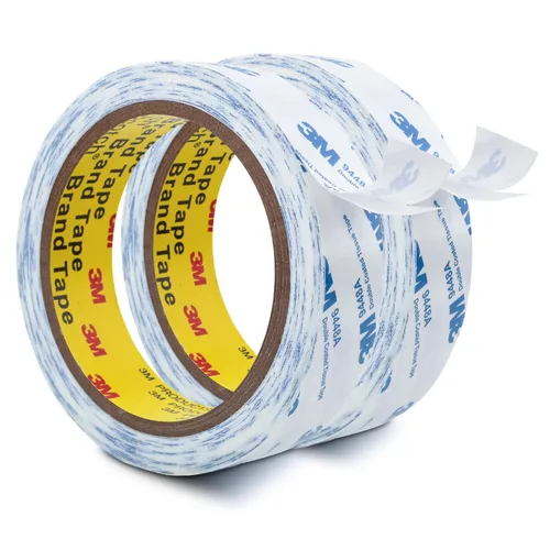 Miniatura 10 de Cinta de Doble Cara 3M 0.75" x 32.8 Pies 9448A Cinta de Tejido con Doble Revestimiento para Manualidades DIY Color Blanco para Placa