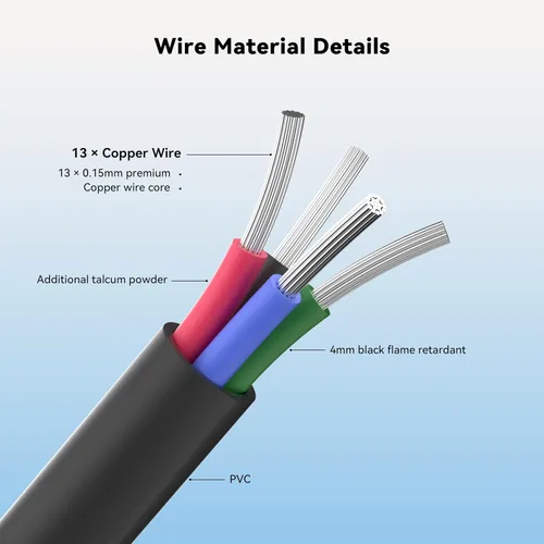 Miniatura 4 de PAUTIX Paquete de 2 cables divisor de CC 1 hembra a 2 vías de 4 pines para tira LED RGB, adaptador de corriente CC y conector en Y CCT/4 pines RGB