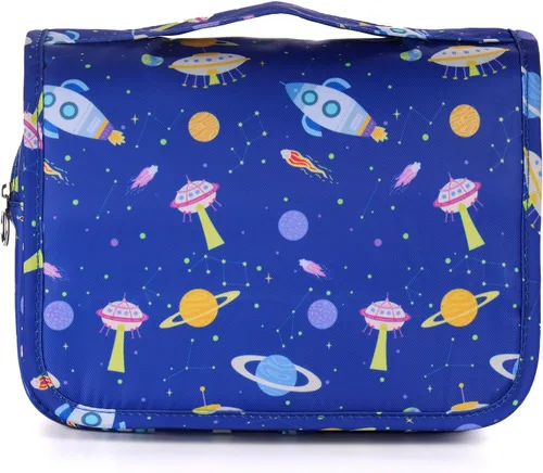 Miniatura 7 de Neceser colgante para niños para niñas y niños, Azul (Space Blue)