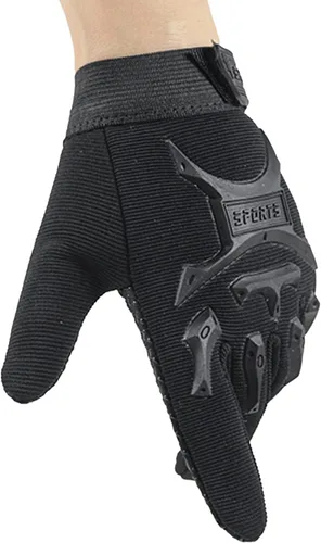 Miniatura 7 de Long Keeper Guantes tácticos de ciclismo para niños, guantes deportivos de pesca antideslizantes para escalada, guantes de dedo completo