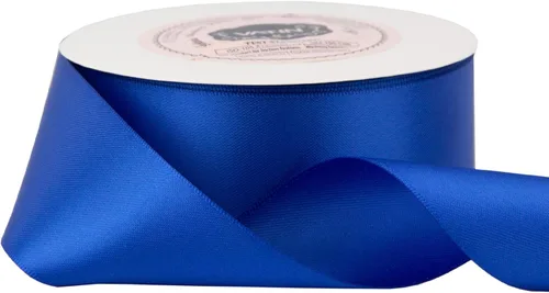 Miniatura 4 de VATIN Cinta de satín de poliéster de doble cara de 1.5 pulgadas Azul Royal Light