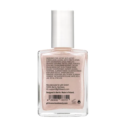 Miniatura 34 de gitti Esmalte de uñas a base de plantas No tóxico, libre de 30, basado en ingredientes de origen natural, libre de crueldad, vegano