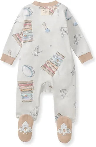 Miniatura 227 de Burt's Bees Baby - Pijama de una pieza para bebé, mameluco para dormir y jugar, algodón 100% orgánico, cremallera frontal