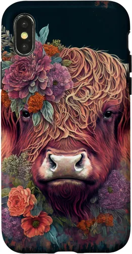 Miniatura 5 de Funda para iPhone SE (2020) / 7 / 8 Western Boho Highland Cow Farmer Lover