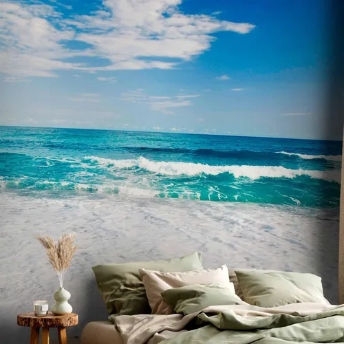 Miniatura 5 de artgeist Mural de Pared Premium Playa 216x98 pulgadas - Papel Tapiz Fotográfico No Tejido Impresión Artística Mural de Pared de Vellón Decoración