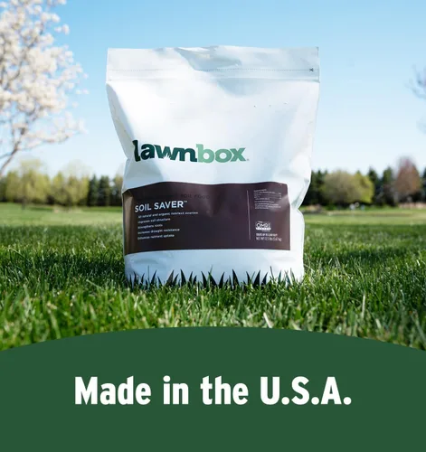Miniatura 4 de Lawnbox Soil Saver 100% orgánico yeso y ácido húmico Enmienda del suelo 15 lb Bolsa cubre 2,500 pies cuadrados