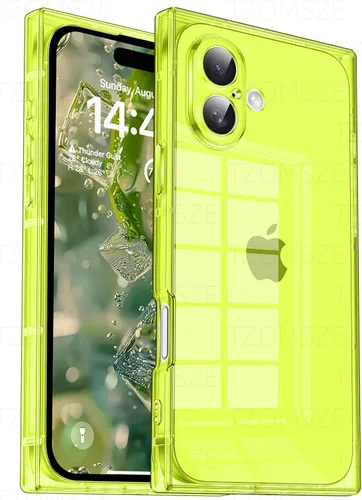 Miniatura 41 de Funda Tzomsze Compatible con iPhone Air Clear Funda, Protección de Cámara, Esquinas Reforzadas TPU Delgada Resistente a Golpes Funda Protectora