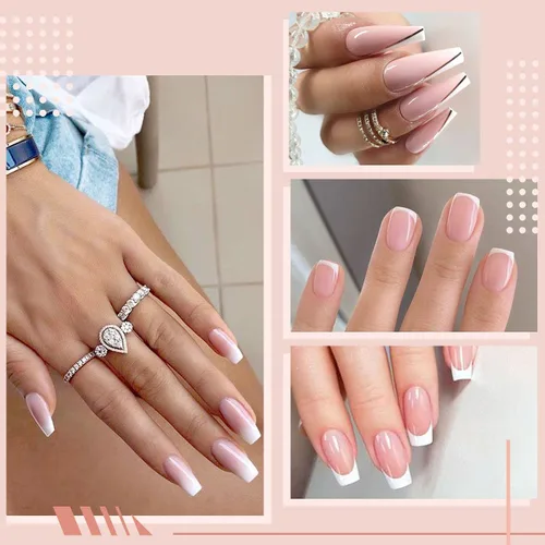 Miniatura 5 de RARJSM - Esmalte de uñas en gel, color blanco cremoso, jade transparente, 15 ml, requiere secar con lámpara UV o LED, transparente, suave, verano