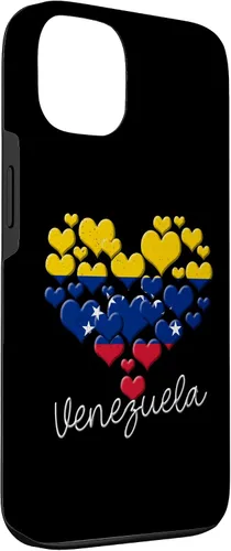 Miniatura 3 de Funda con diseño de corazón hispano con bandera venezolana para iPhone 13