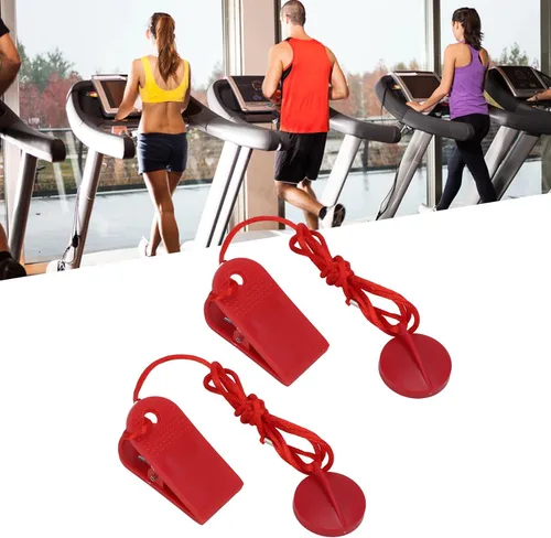 Miniatura 6 de Pilipane Cinta de correr universal con imán de seguridad, cinta de correr universal, bloqueo magnético de parada de emergencia, accesorios