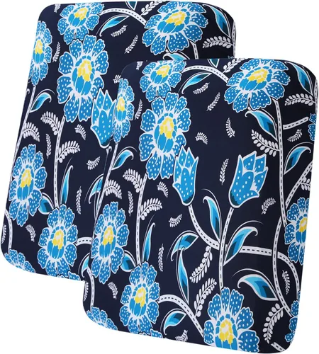 Miniatura 134 de hyha Fundas de cojín estampadas para sofá al aire libre, fundas florales lavables para muebles de patio, exteriores, funda de repuesto para asiento