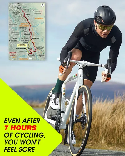 Miniatura 6 de Tanluhu Guantes de Ciclismo - Guantes de Bicicleta de Montaña de Medio Dedo para Carretera, Transpirables, Absorben Impactos, para Hombres y Mujeres