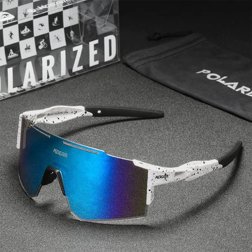 Miniatura 6 de Gafas de sol polarizadas deportivas para hombres y mujeres, jóvenes y niños. Gafas de sol para béisbol y sóftbol, para ciclismo y correr C19