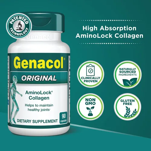 Miniatura 4 de Genacol Original – Suplemento de colágeno con péptidos de colágeno ultrahidrolizados, mantiene la salud de las articulaciones, para articulaciones