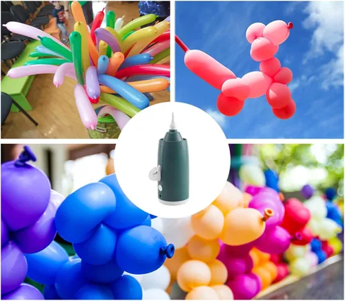 Miniatura 2 de Bombas de globo eléctricas, inflador de aire, inflador de globo eléctrico conveniente para configuraciones de fiesta fácilmente