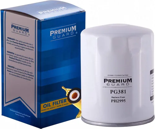 Filtro de aceite estándar PG PG381 | Compatible con Jaguar XJS 1992-76, XJ6 1997-90, XJR 1997-95, XJ12 1996-94, XJRS 1993, Vanden Plas 1997-90,