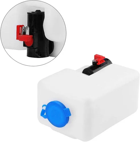Miniatura 8 de Tanque de lavarropa, botella de lavado de parabrisas, kit de botella universal para lavaparabrisas bomba bomba tanque de botella herramientas