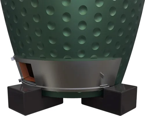 Miniatura 4 de Paquete de 3 piezas de repuesto de zapatos de cerámica para parrilla de carbón de huevo verde grande, pies de cerámica para parrillas Kamado