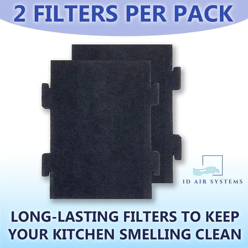 Miniatura 5 de W11282981 - Filtro de carbón para microondas, hidromasaje y KitchenAid 2-pack pre-cut replacement; snaps into over-the-range hood vents; absorbs